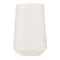 CosmoLiving by Cosmopolitan 7" White Porcelain Contemporary Vase